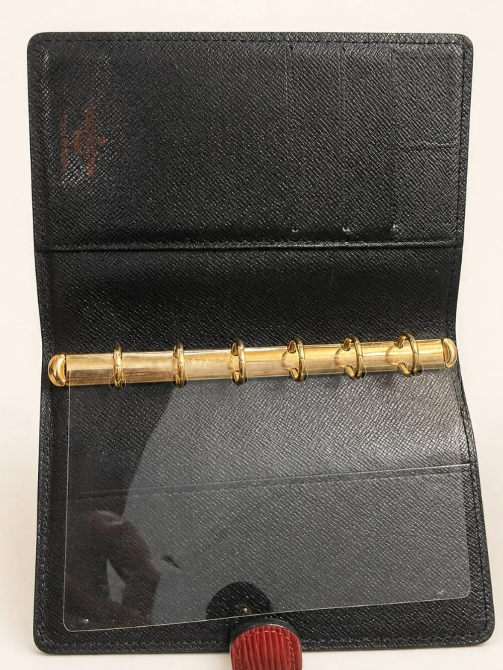 Louis Vuitton Agenda PM Red Epi Leather Planner